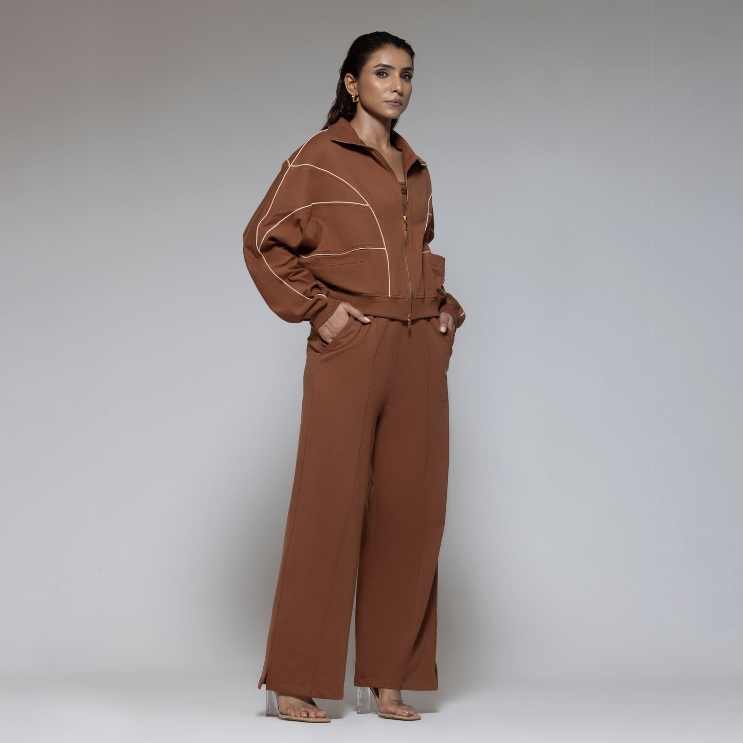 Khloe Mocha Cordset