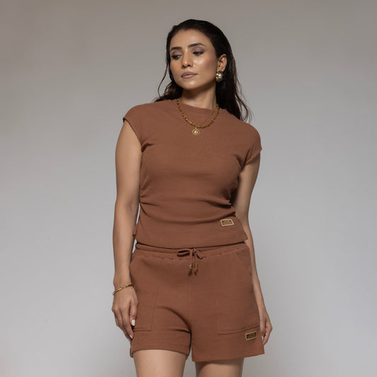 Expresso Shorts Cord Set