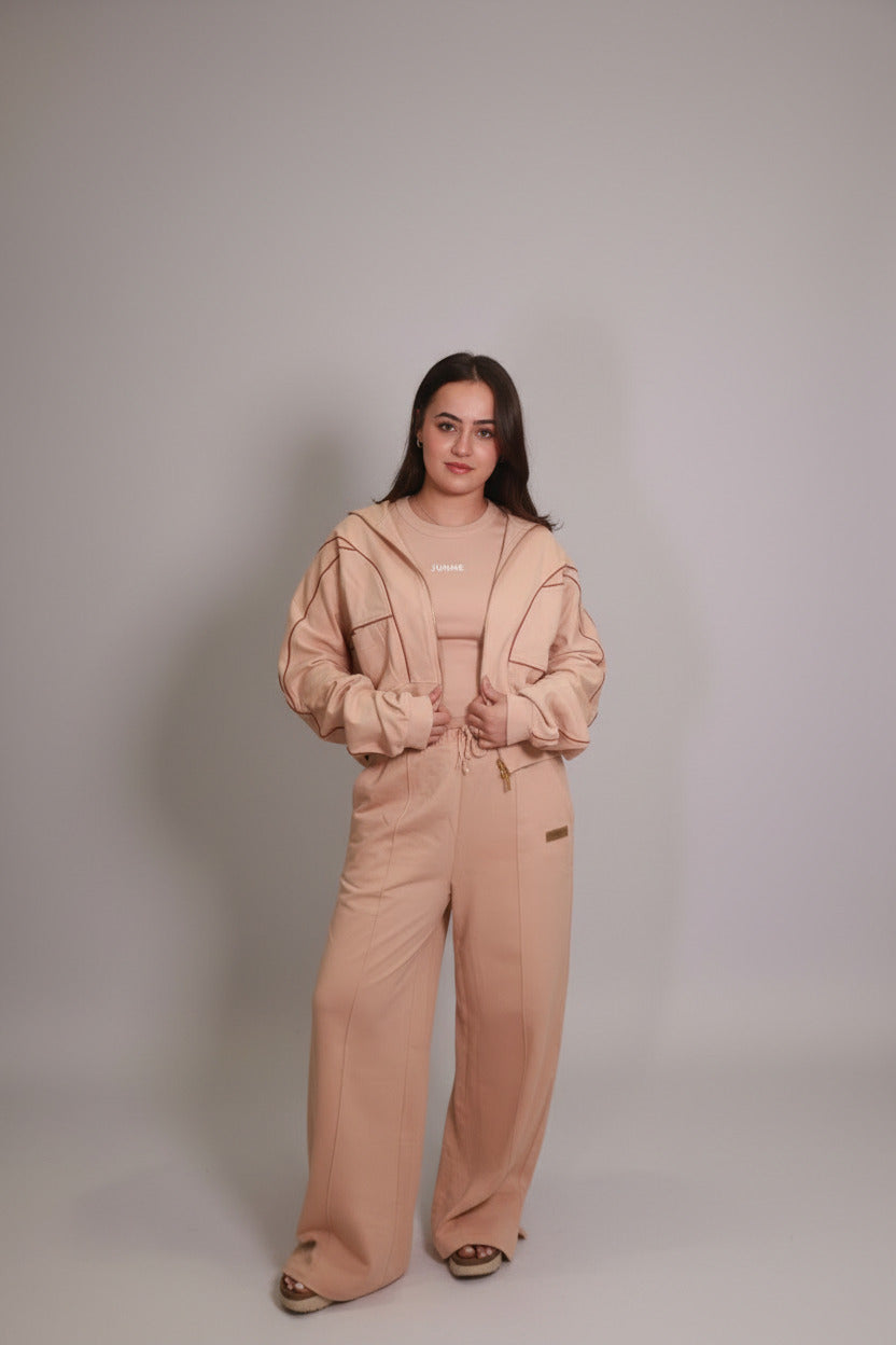 Khloe Tank Top Cordset Bare Peach (Winter Limited Edition)