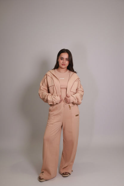 Khloe Tank Top Cordset Bare Peach (Winter Limited Edition)