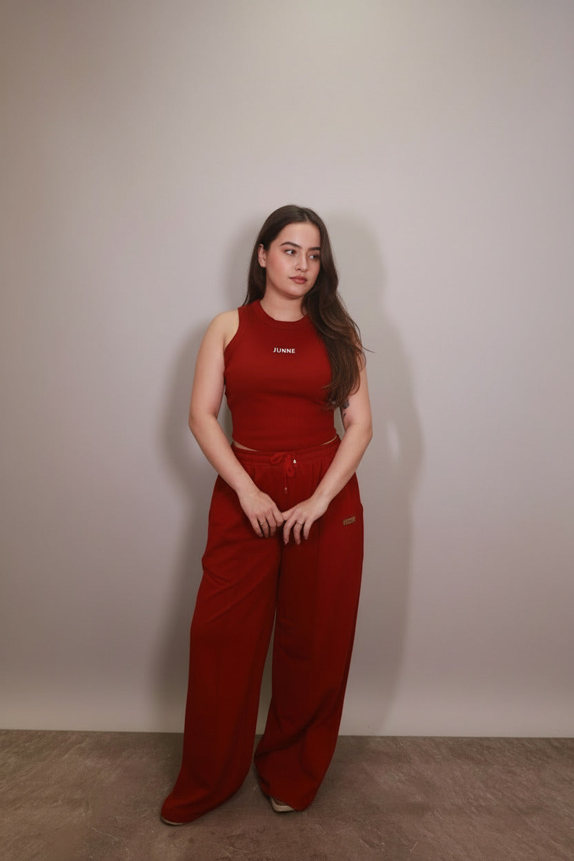 Tank Top Mulberry Cordset