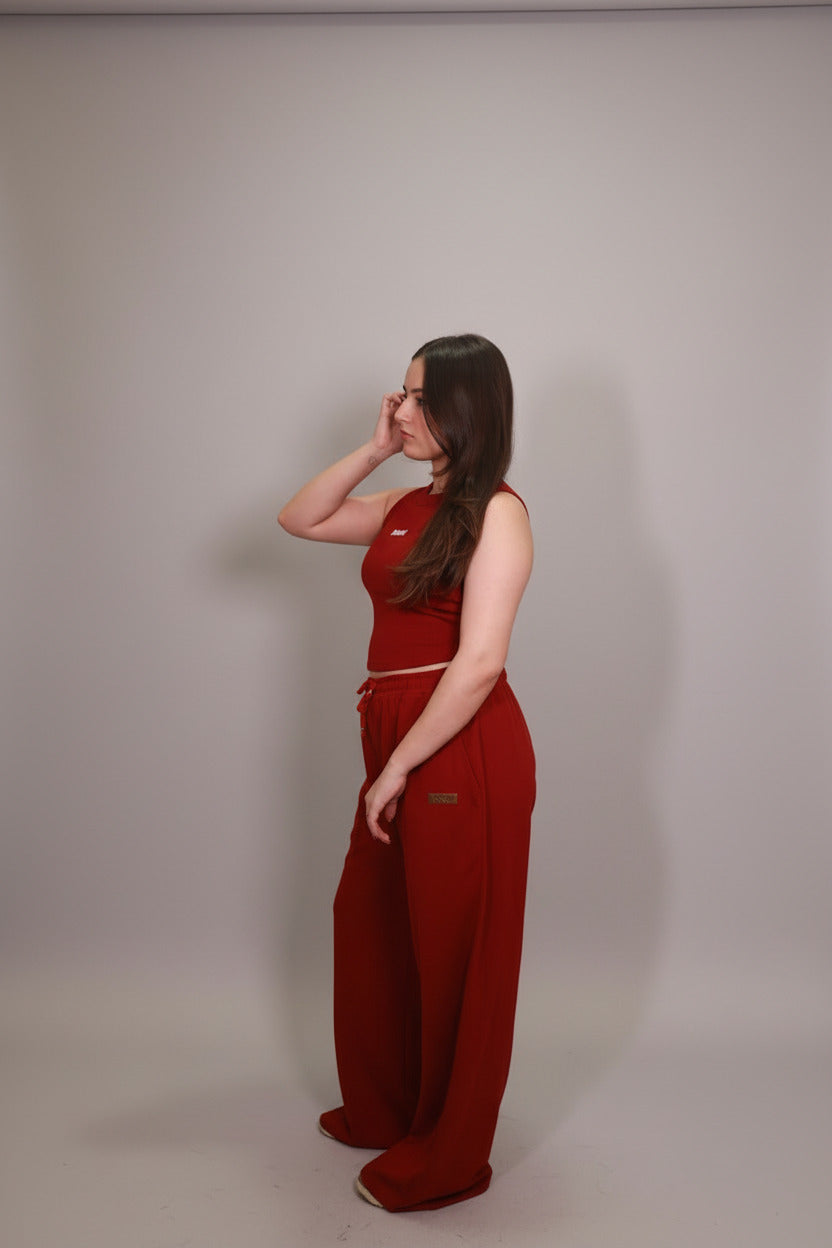 Tank Top Mulberry Cordset