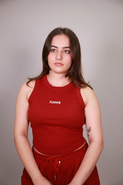 Tank Top Mulberry Cordset