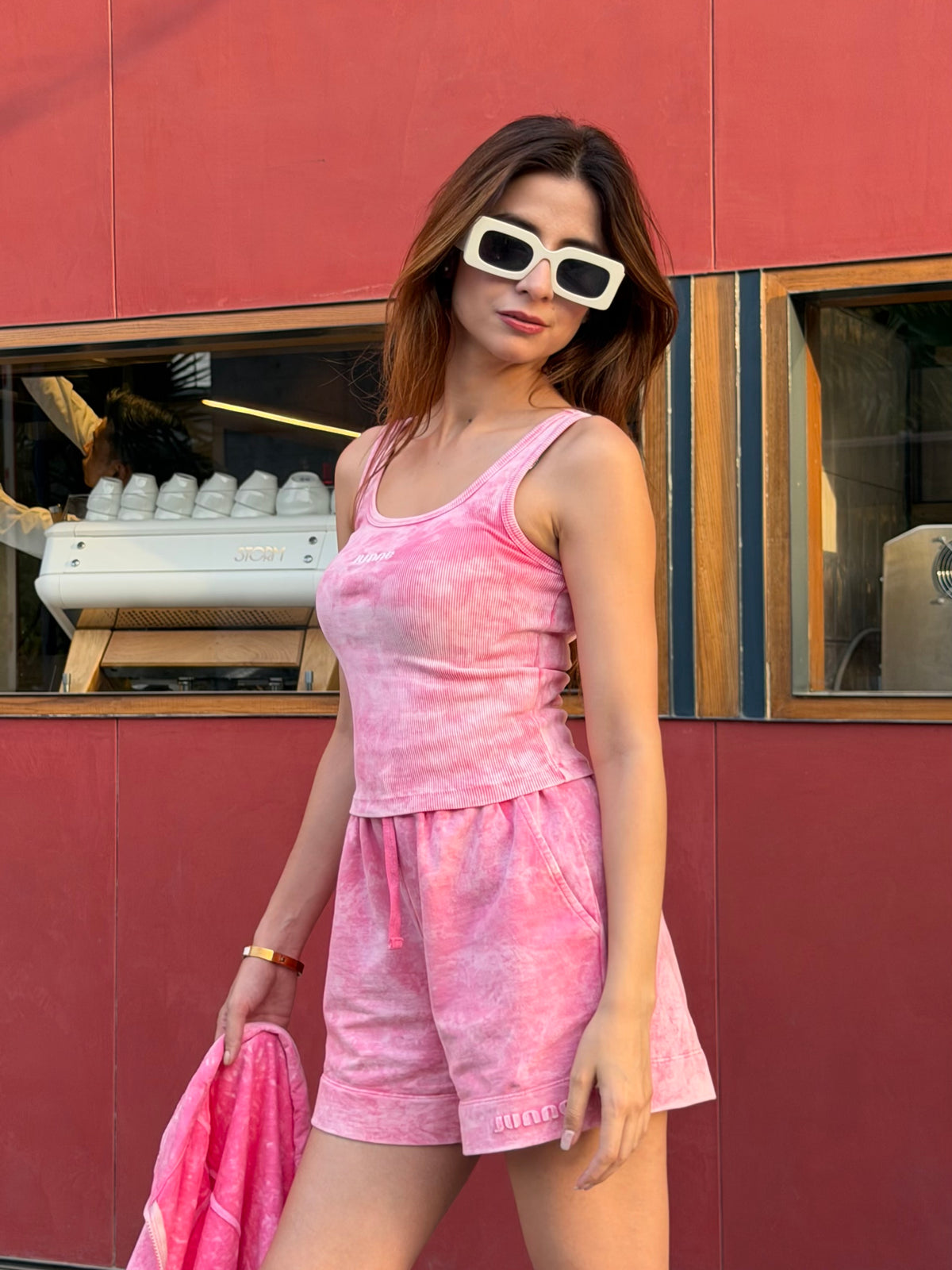 Cotton Candy Shorts Co-ord Set